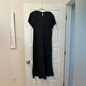J.Crew Black Cupro Dress - 18